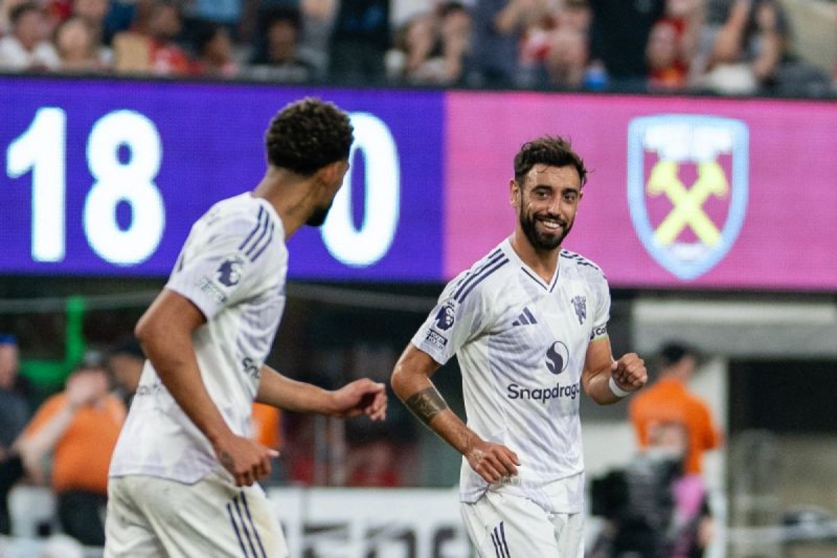 Kalahkan West Ham, Amorim puas dengan performa semua pemain MU