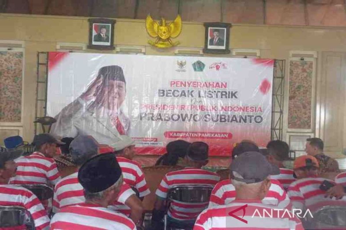 Wabup Pamekasan: Bantuan  becak listrik Presiden tingkatkan pendapatan