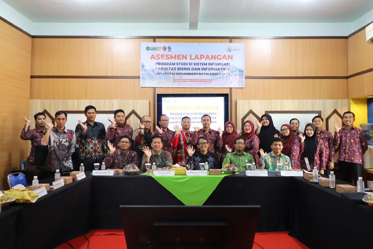 Prodi Sistem Informasi UMPR jalani asesmen lapangan akreditasi perdana oleh LAM INFOKOM