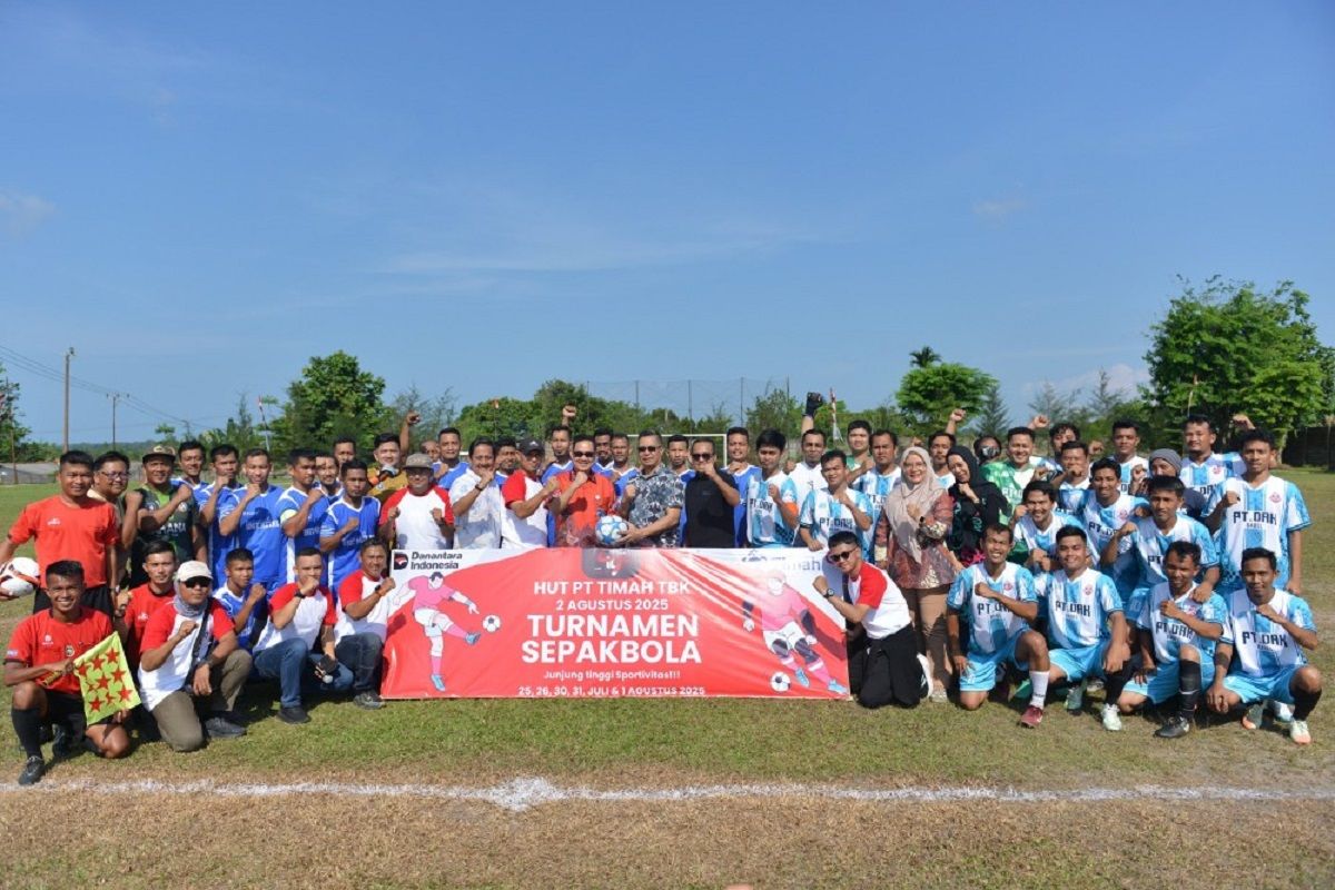 Semarak HUT Ke-49, Insan Timah satukan semangat lewat pertandingan olah raga