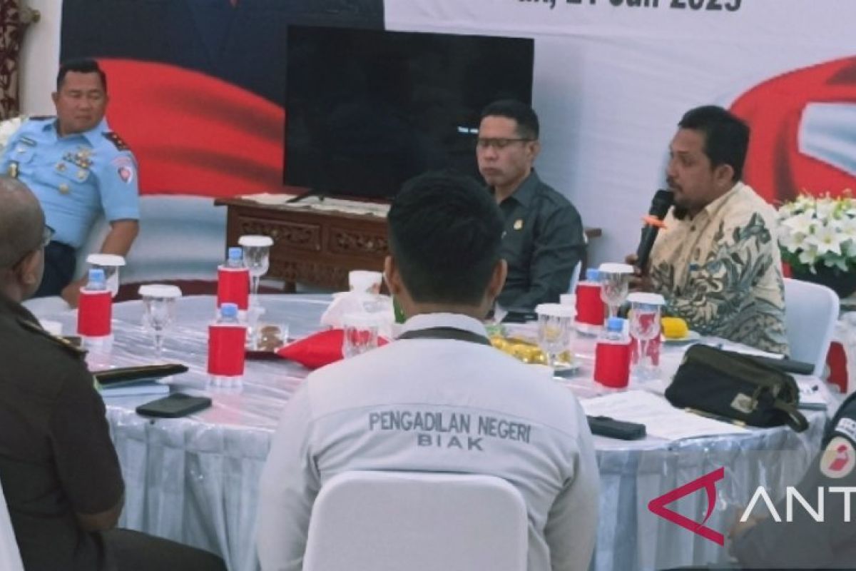Pemkab mengajak warga Biak Numfor sukseskan PSU Pilkada Papua 6 Agustus