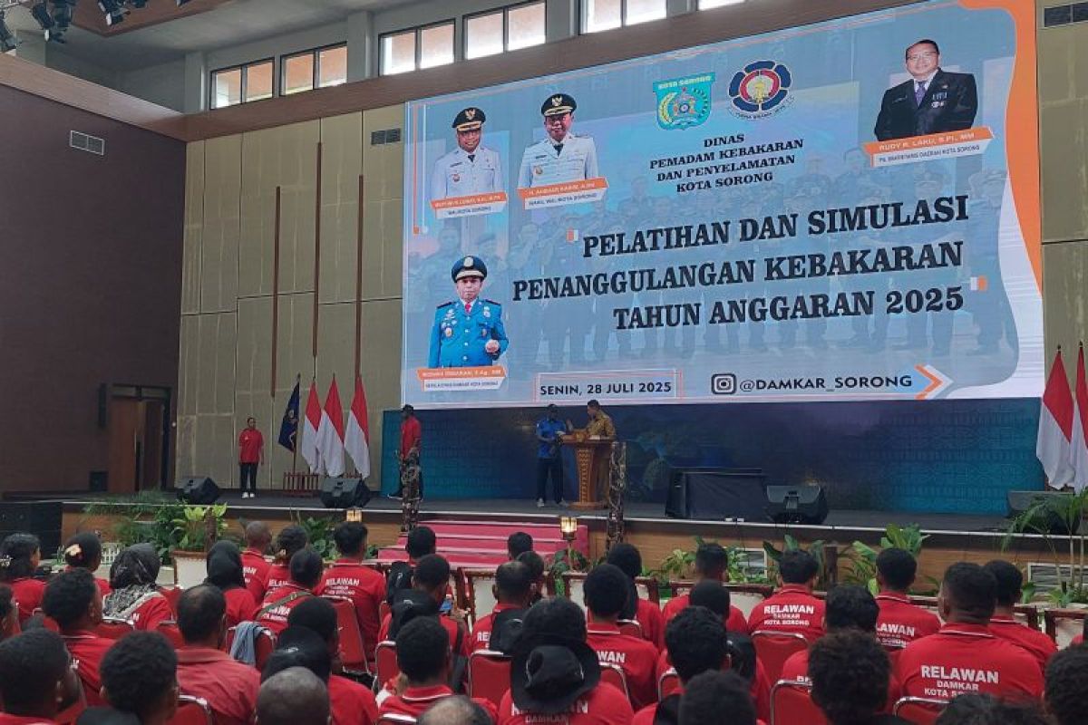 Pemkot Sorong libatkan masyarakat optimalkan penanganan kebakaran
