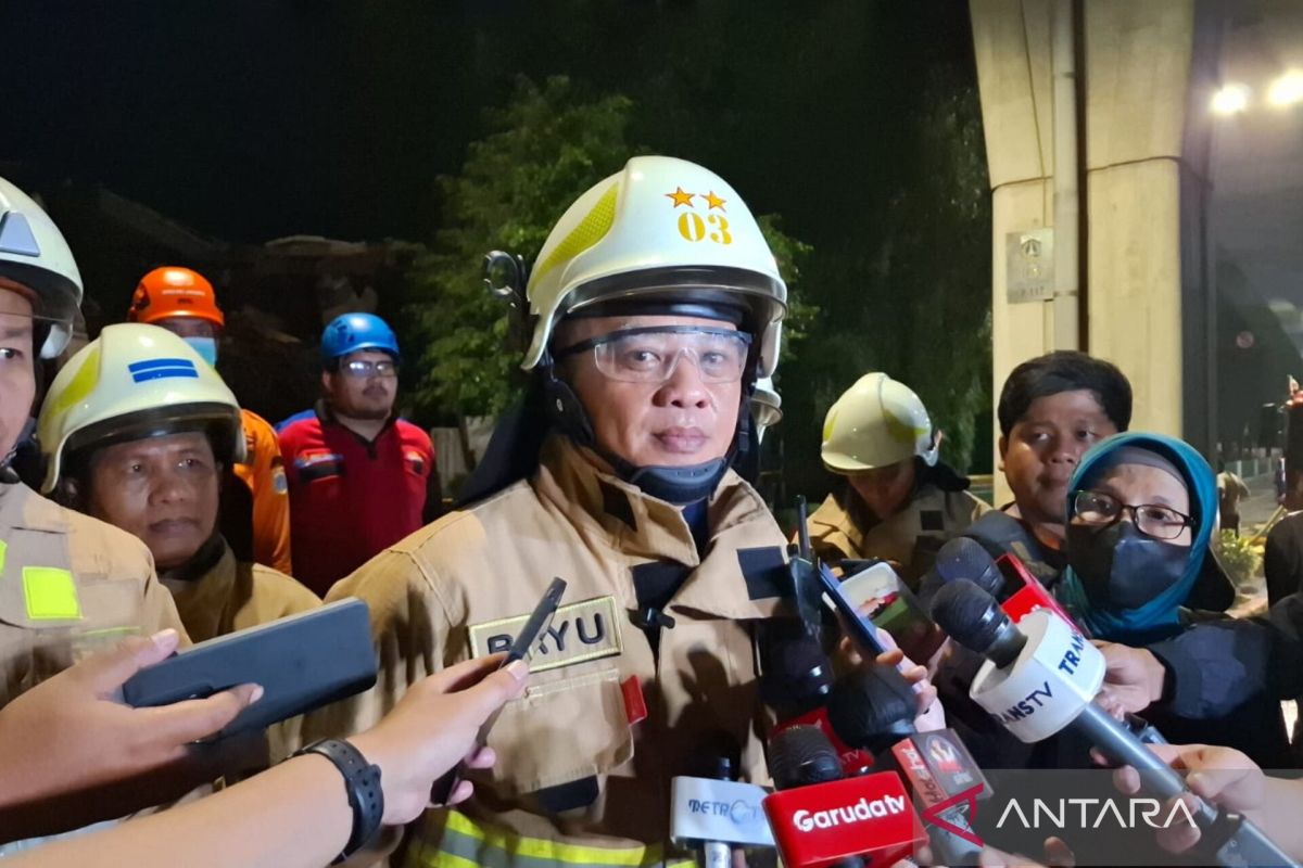 Pasar Taman Puring kebakaran, Gulkarmat pastikan tak ada korban jiwa