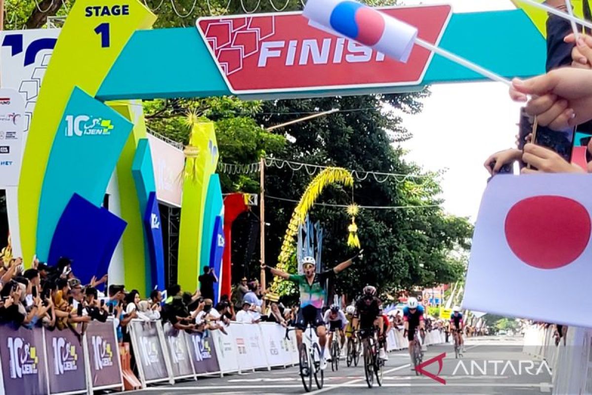 Jeroen Meijers rebut jersi kuning TdBI 2025 usai etape pertama