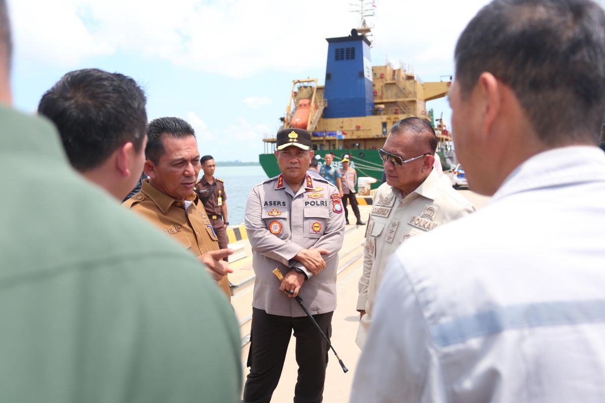 Polda Kepri awasi pengelolaan sisa stockpile bijih bauksit