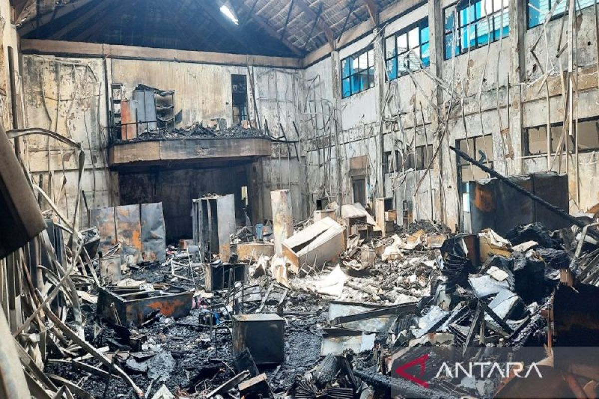 Kertas ijazah turut hangus usai Gedung Rektorat ULM Banjarmasin terbakar