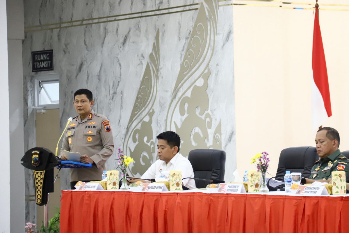 Kapolda : Konflik sosial di Jateng dipicu gesekan antarormas