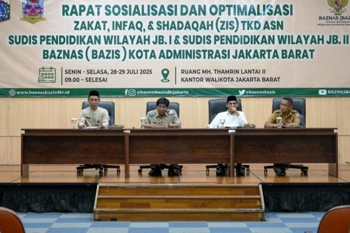 Pemkot Jakbar gencar optimalkan penerimaan ZIS dari ASN