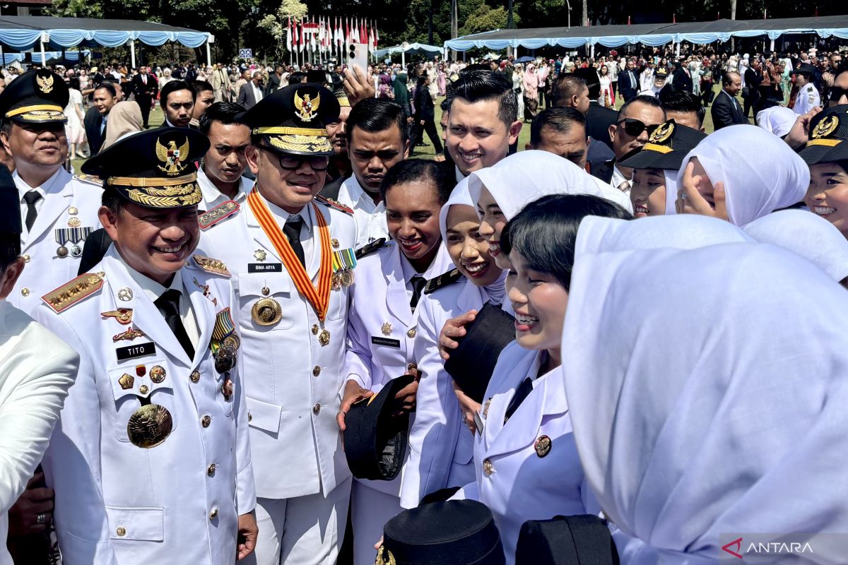 Mendagri wakili Presiden Prabowo lantik 1.110 Pamong Praja IPDN