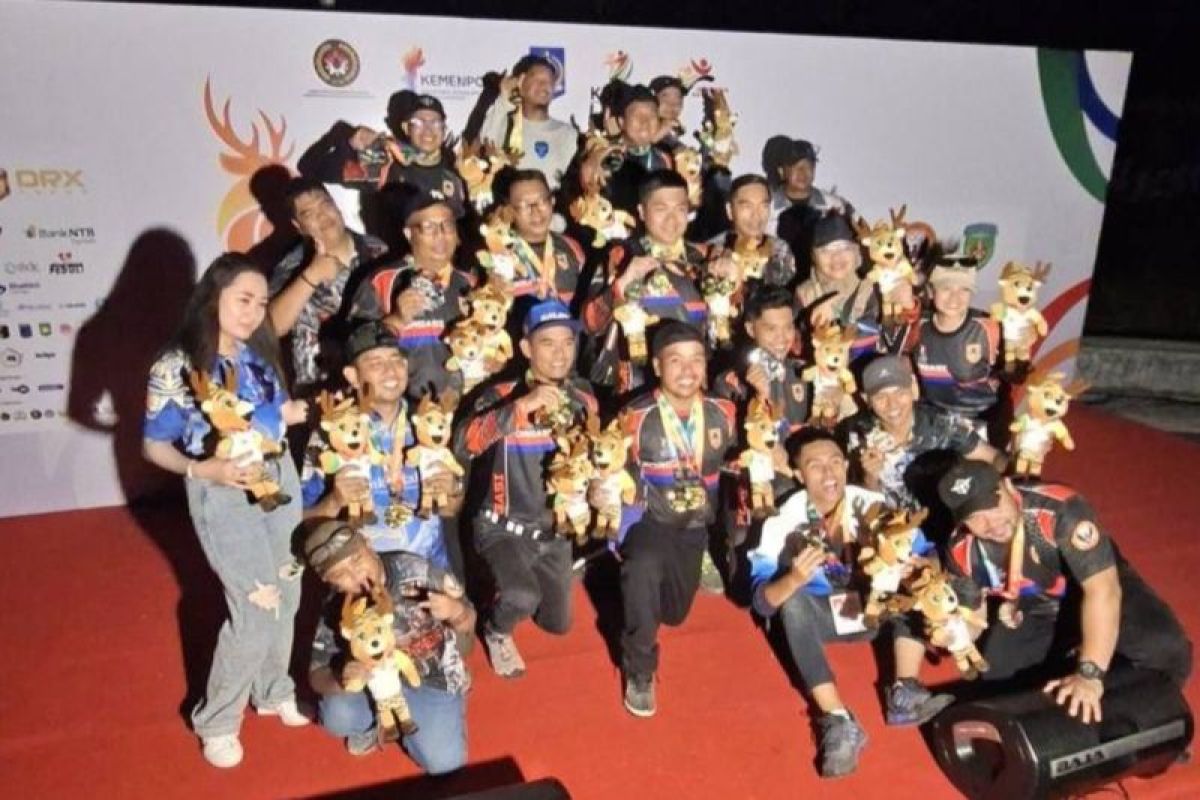 PORGASI Kalsel pertahankan juara umum pada FORNAS 2025 di NTB