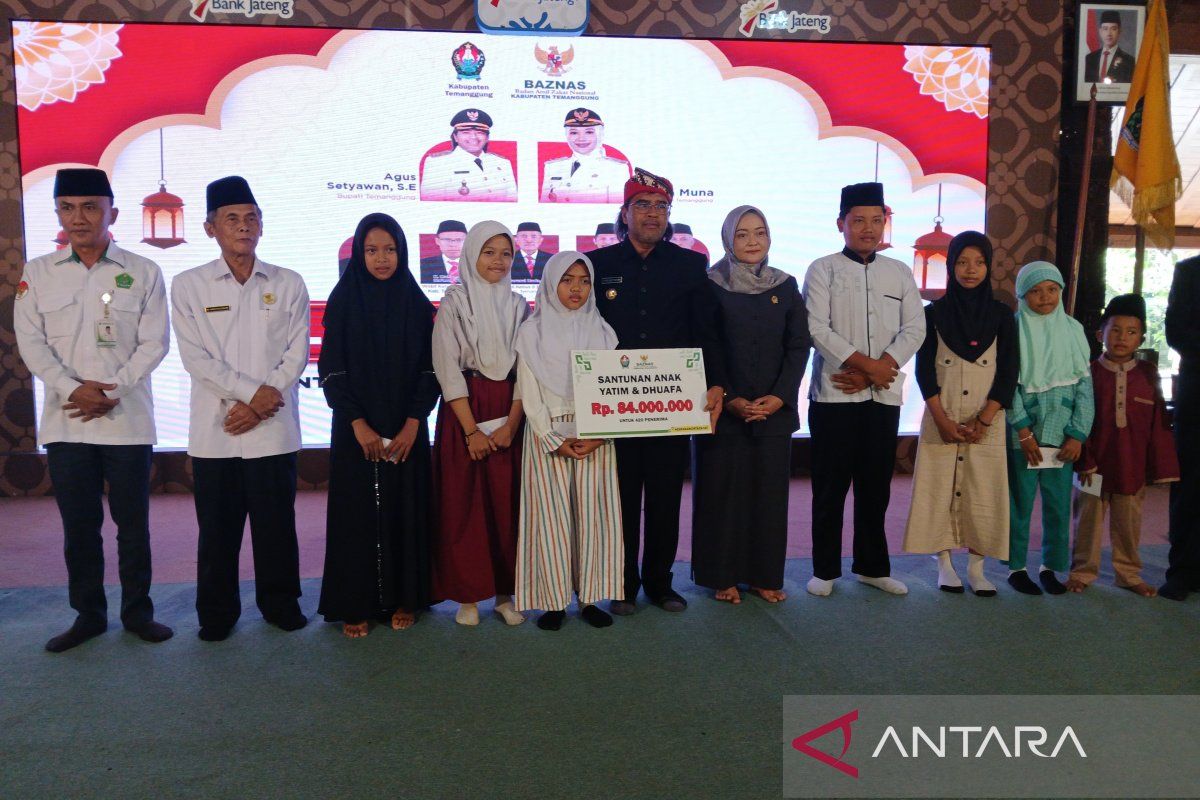 1.200  anak yatim dapat bantuan Baznas Temanggung
