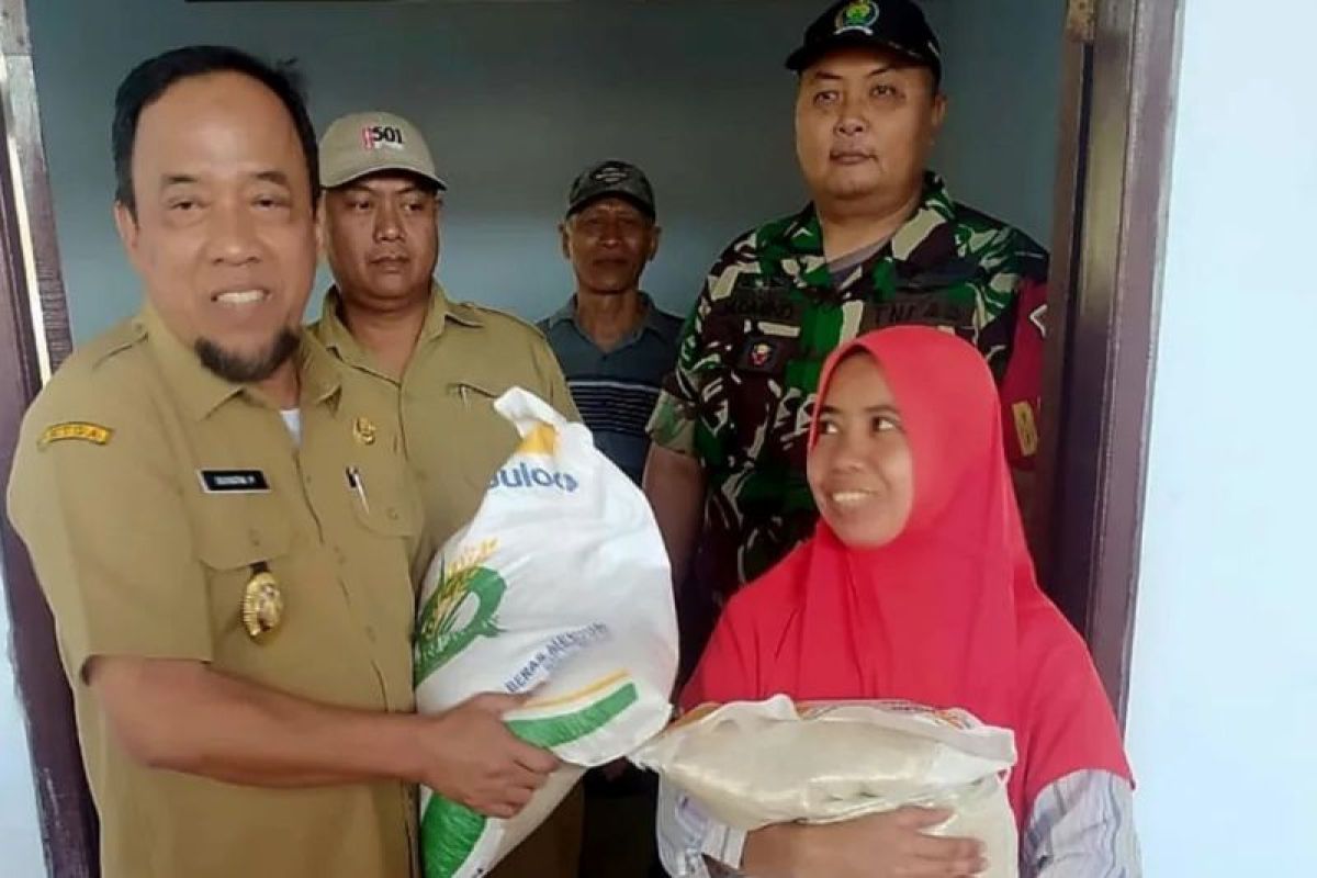 Wakil Bupati Magetan pantau penyaluran bantuan pangan beras ke warga