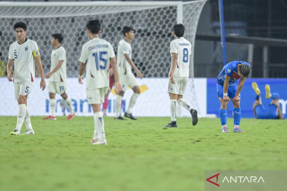 Thailand tempati peringkat ketiga setelah taklukkan Filipina 3-1