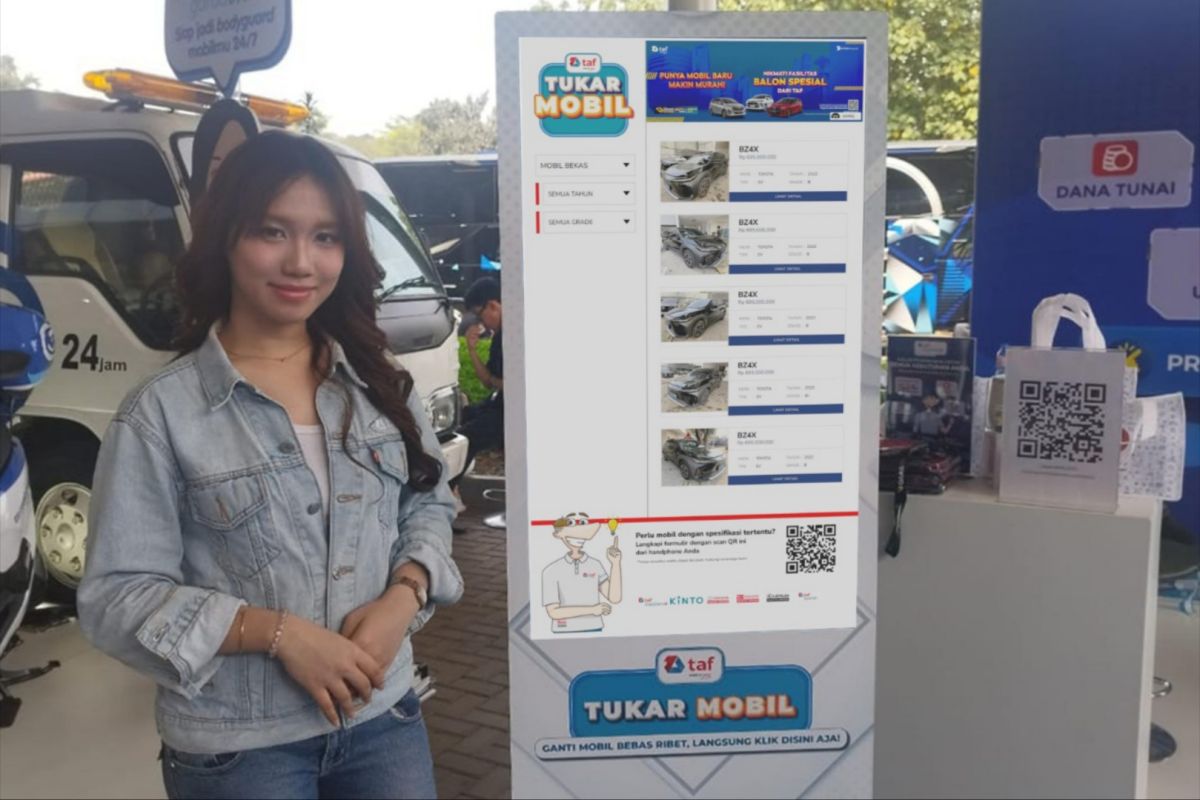 TAF hadirkan solusi tukar mobil digital di GIIAS 2025