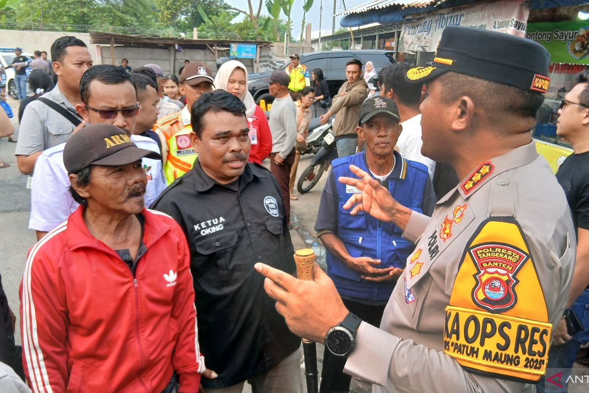 Polisi tindaklanjuti laporan korban penghadangan opang di Tangerang