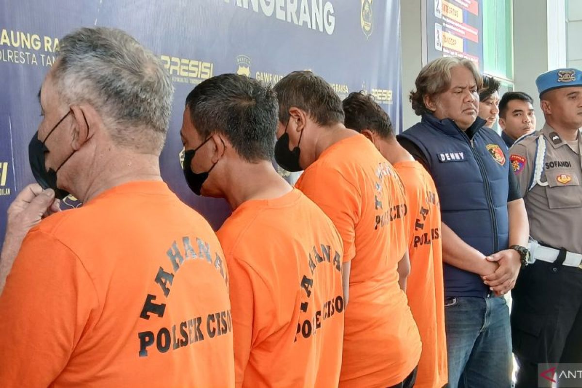 Opang vs taksi online di Tigaraksa, empat opang jadi tersangka