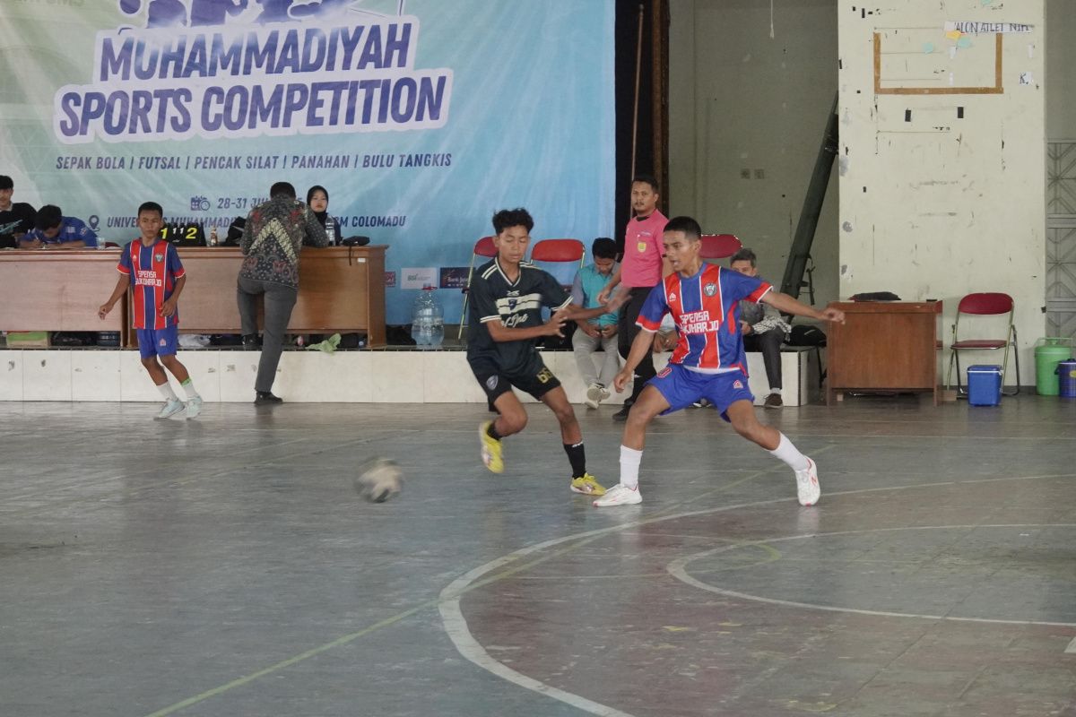 SMP N 1 Polokarto keluar sebagai kampiun futsal MSC 2025