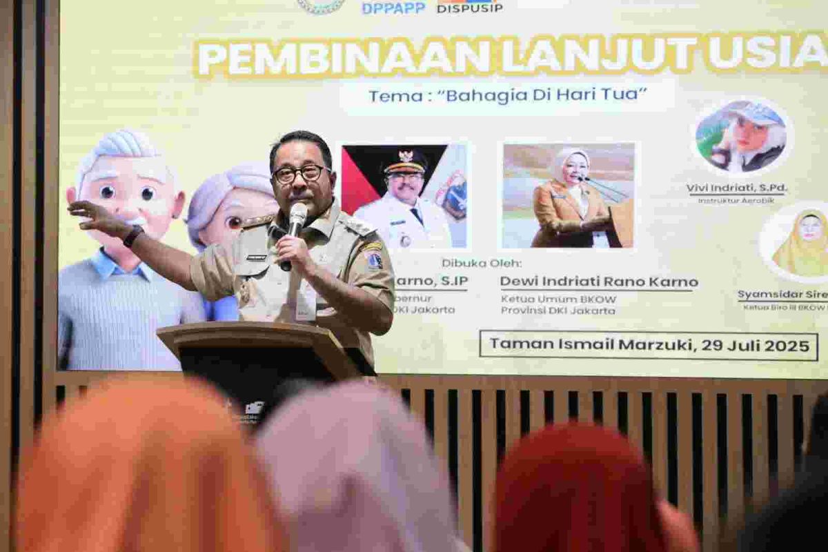 Cerita Rano Karno di balik komitmen Pemprov DKI merawat lansia