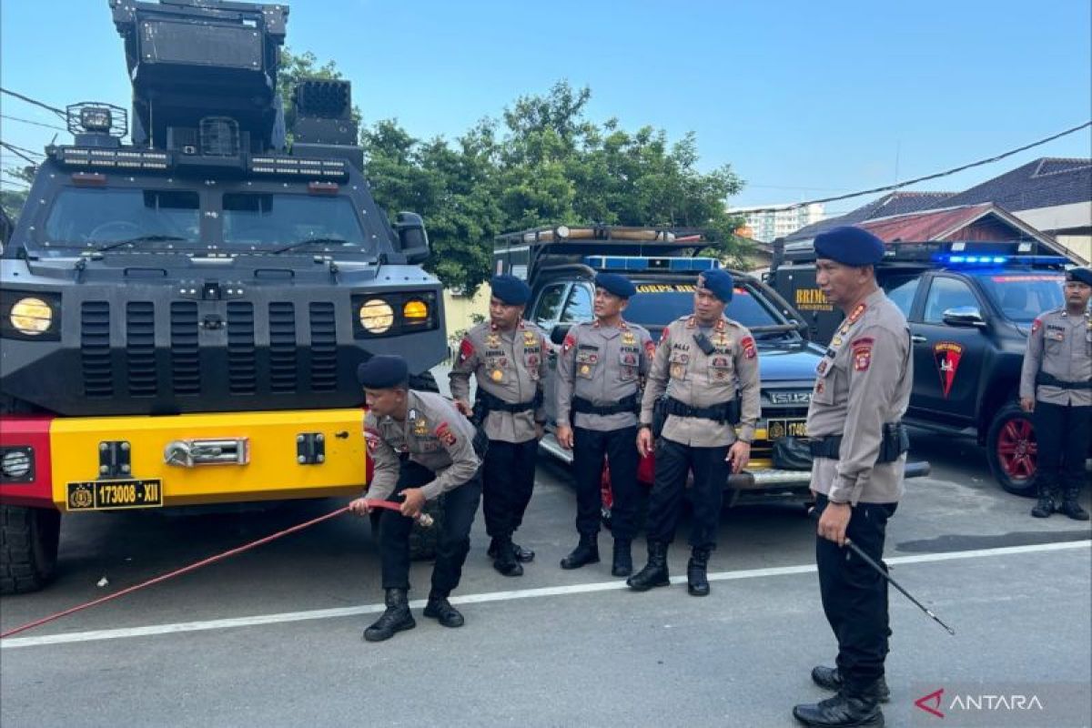 Brimob Polda Kaltim siagakan personel hadapi ancaman karhutla