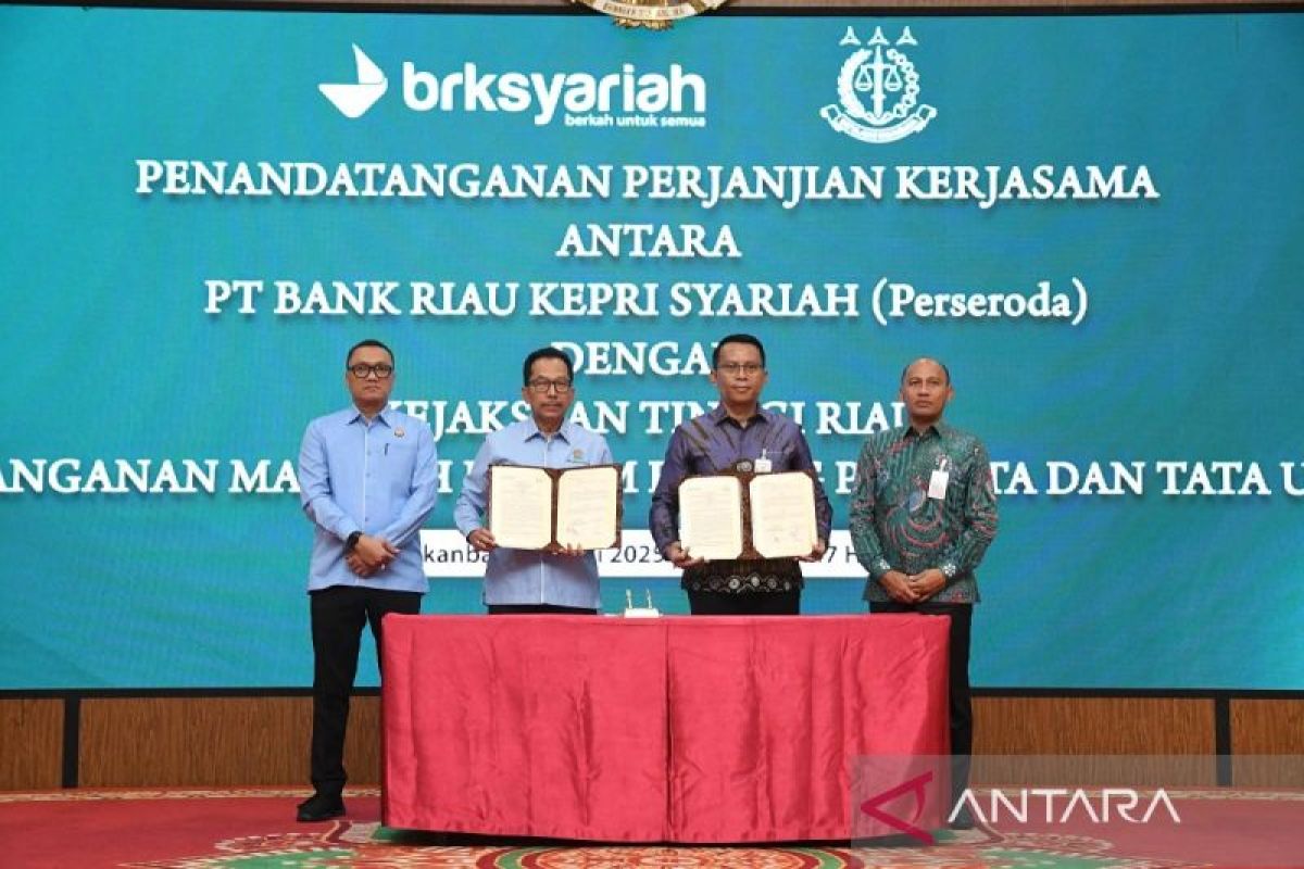 BRK Syariah-Kejaksaan Riau Jalin Kerja Sama Hukum Perdata dan TUN