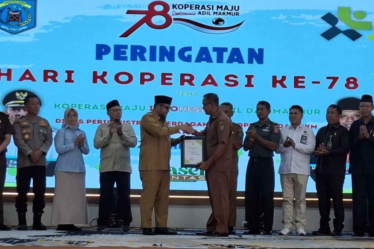 Wabup Paser ajak pengurus bangun citra positif koperasi desa