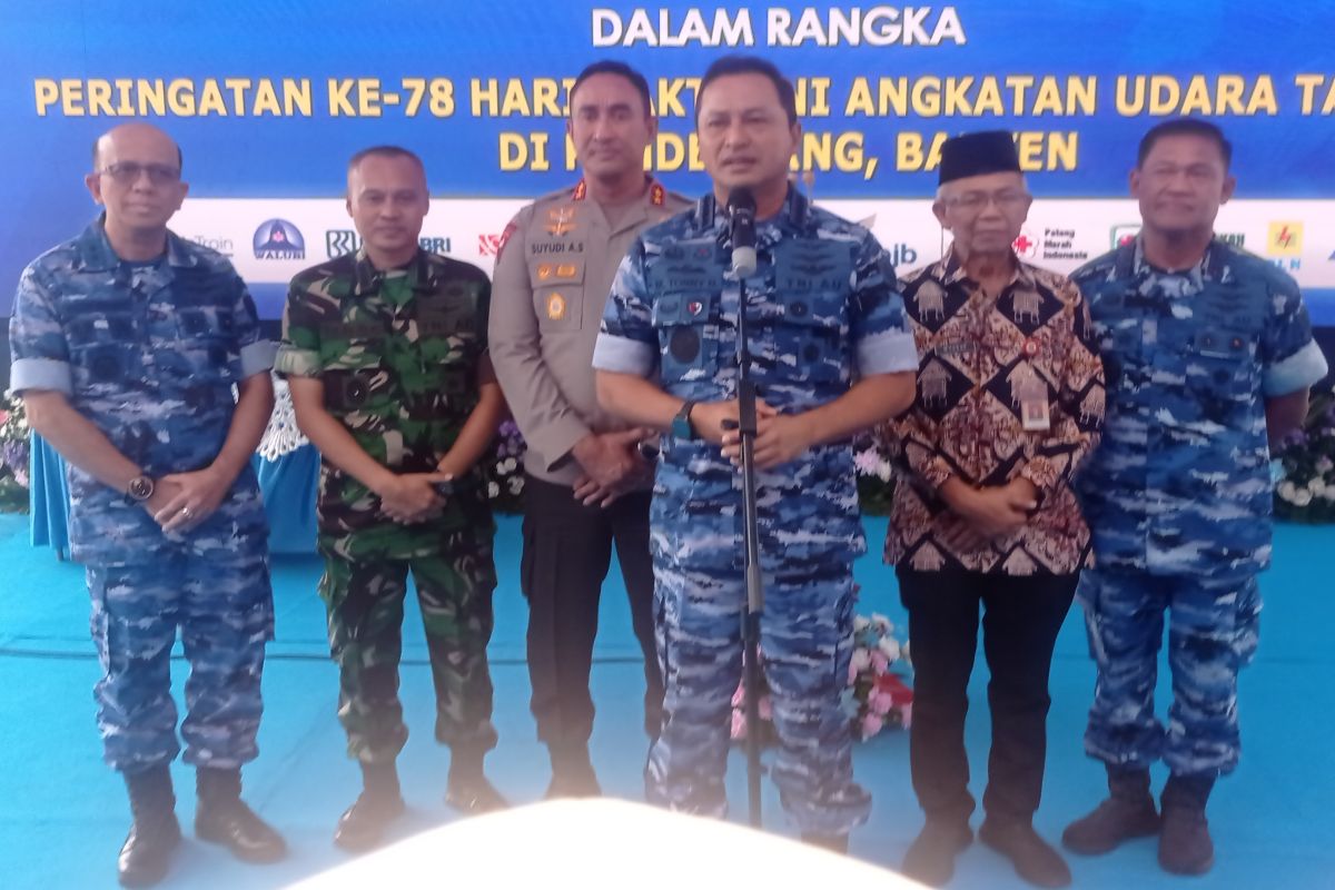 Hari Bakti TNI AU: sejahterakan rakyat melalui kegiatan sosial 