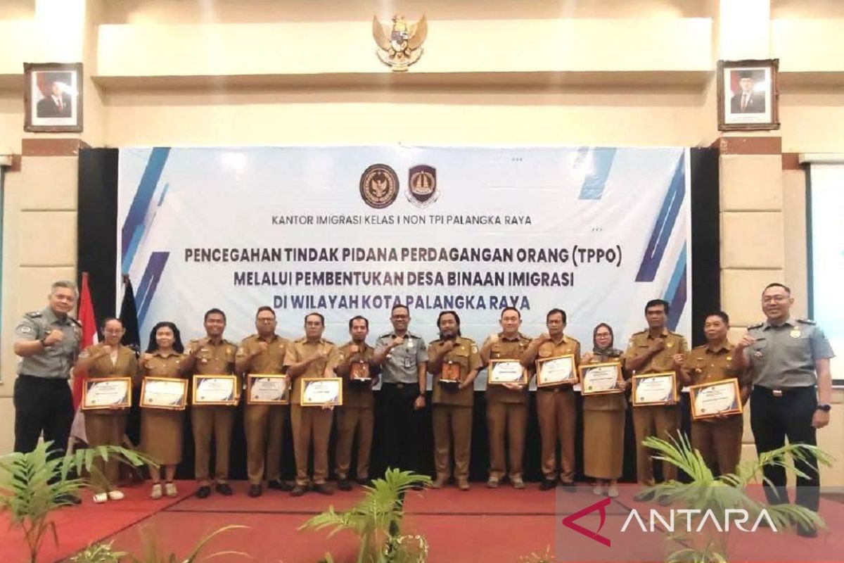 Imigrasi Palangka Raya bentuk Desa Binaan untuk cegah TPPO
