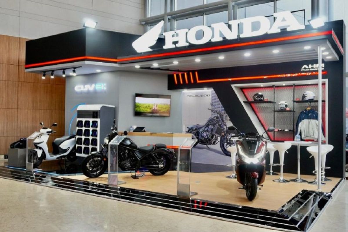 Motor berteknologi tinggi dan skutik terlaris Honda BeAT hadir di GIIAS 2025