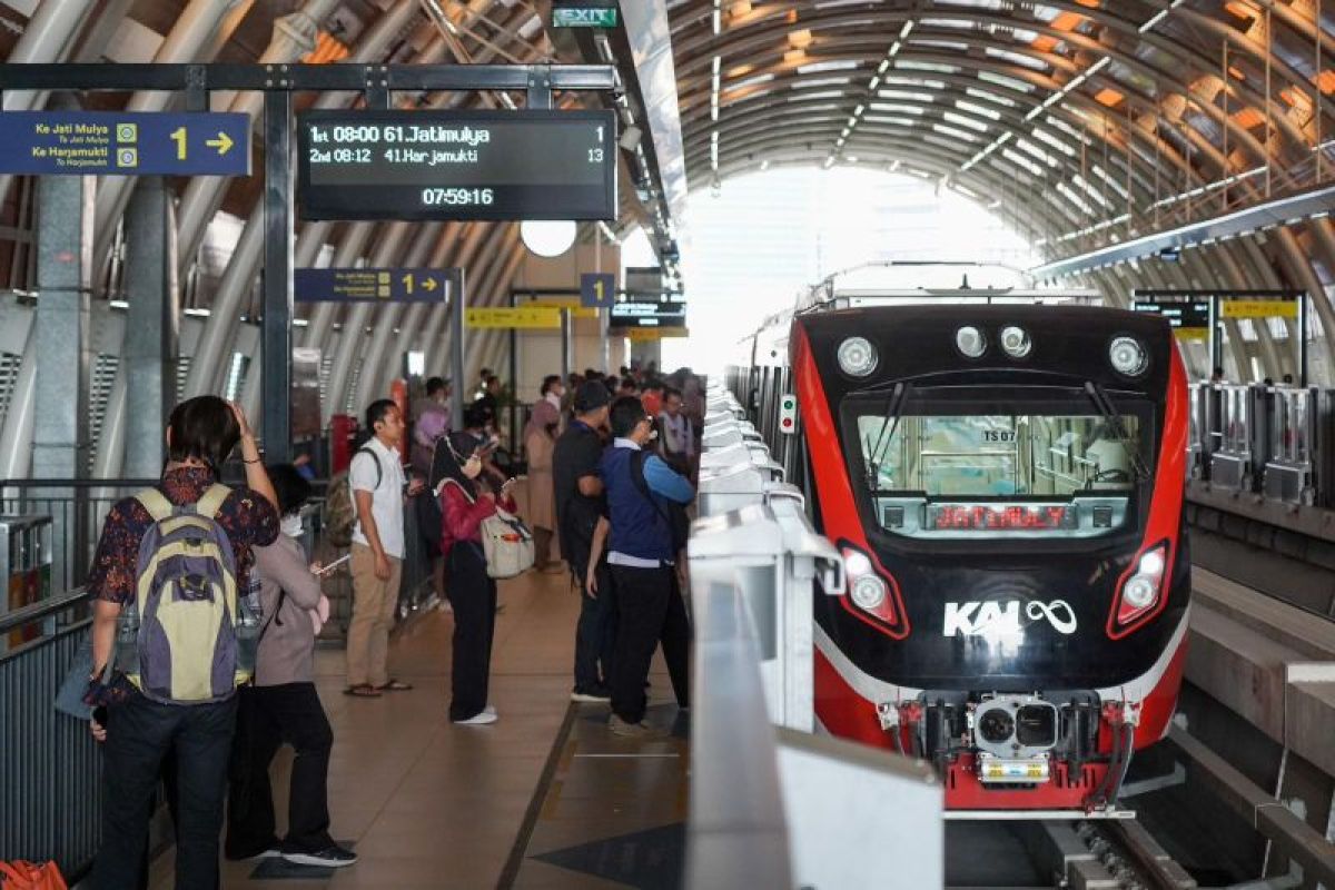 KAI Wujudkan Mobilitas Masa Kini Berbasis Teknologi Canggih Lewat LRT Jabodebek