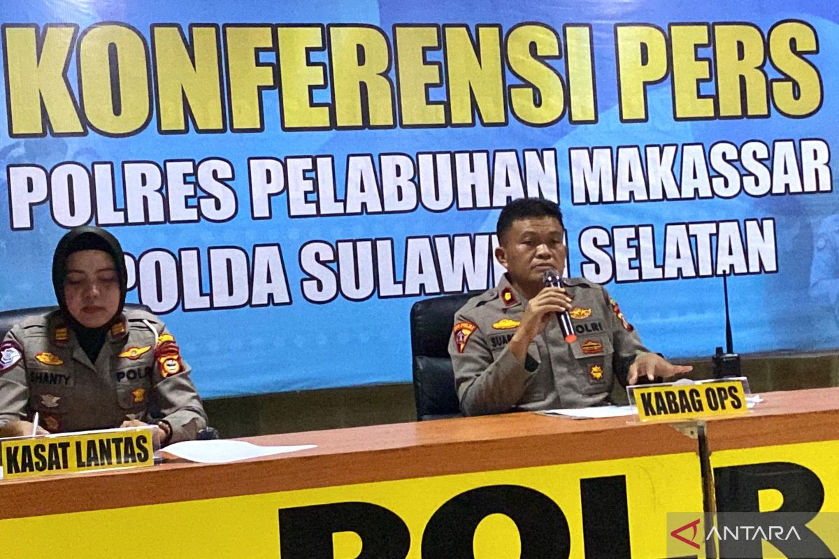 Operasi Patuh 2025 Polres Pelabuhan Makassar tilang 160 pengendara