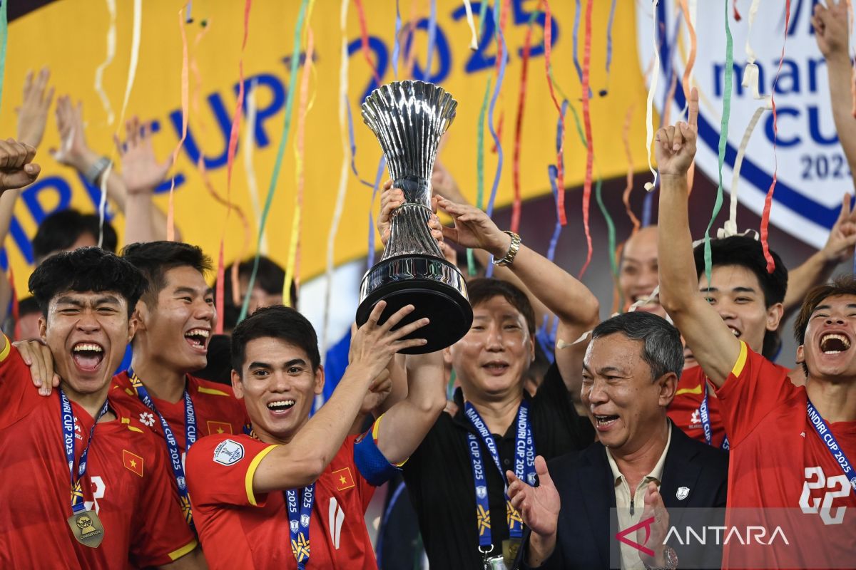 Pemain timnas U-23 Vietnam Viktor Le sebut gelar Kejuaraan ASEAN 2025 sangat berarti untuk negaranya