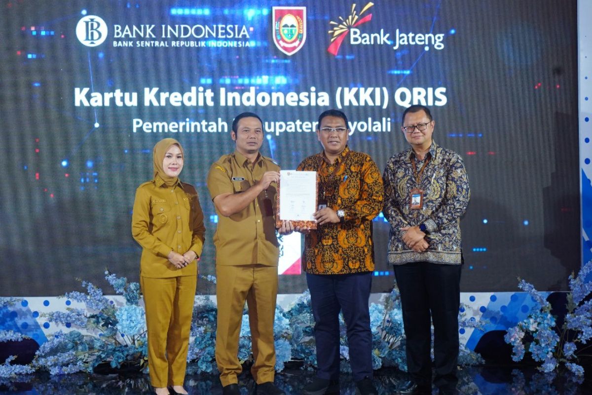 Pemkab Boyolali gandeng Bank Jateng luncurkan KKI QRIS untuk transaksi efisien