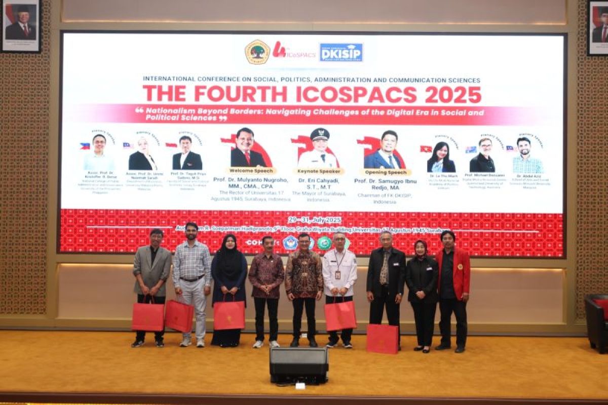 Untag Surabaya jadi tuan rumah Konferensi tahunan Forum Dekan FISIP PTS Indonesia