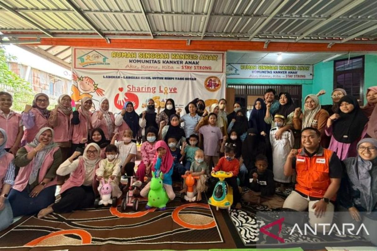 Srikandi PLN berbagi di Rumah Singgah Anak