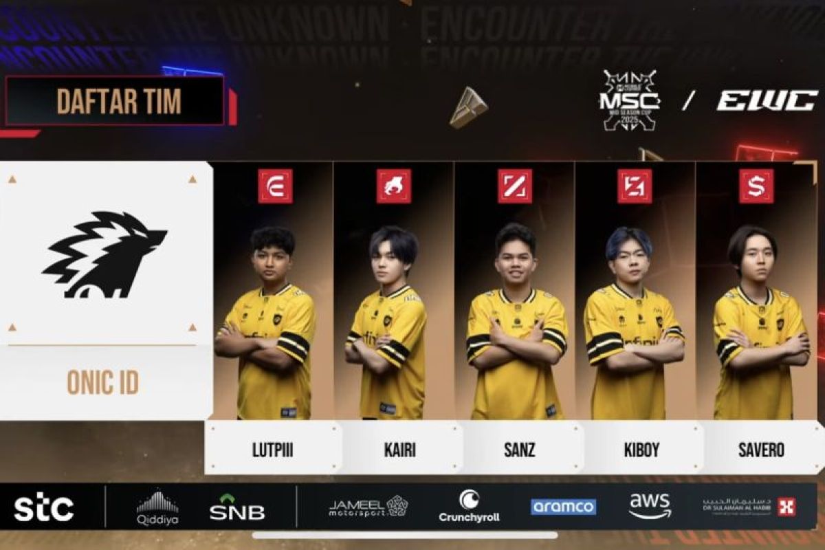Onic amankan tempat di semifinal MSC EWC 2025