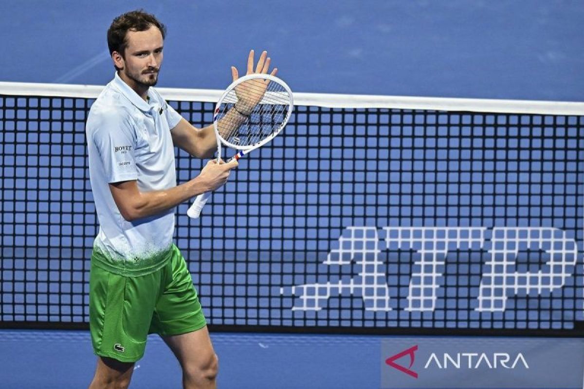 Popyrin Siap Pertahankan Gelar, Medvedev Jadi Rintangan di Babak Ketiga