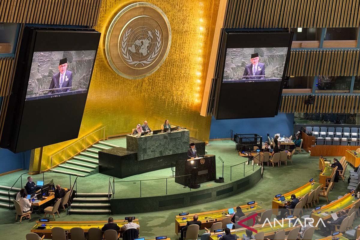 RI: Waktunya wujudkan solusi dua negara berdasarkan perbatasan 1967