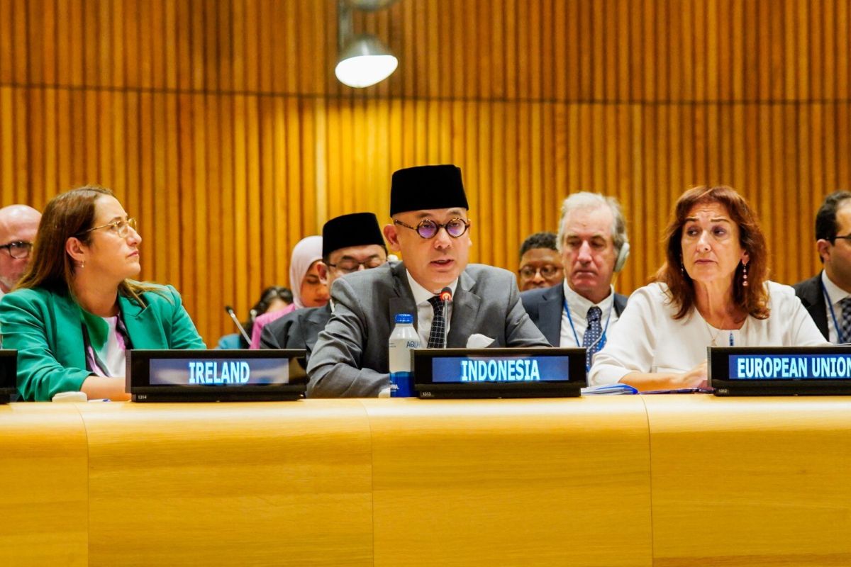 Indonesia, Italy submit UN security plan for Two-State Solution