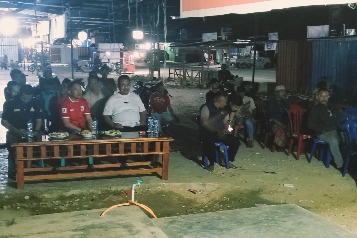 Pererat hubungan Polisi dan masyarakat, Polres Konsel gelar Nobar Final Piala AFF U-23