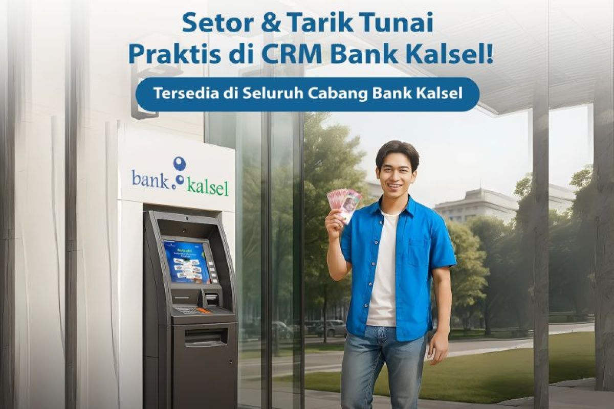 Bank Kalsel perluas layanan mesin setor dan tarik tunai CRM