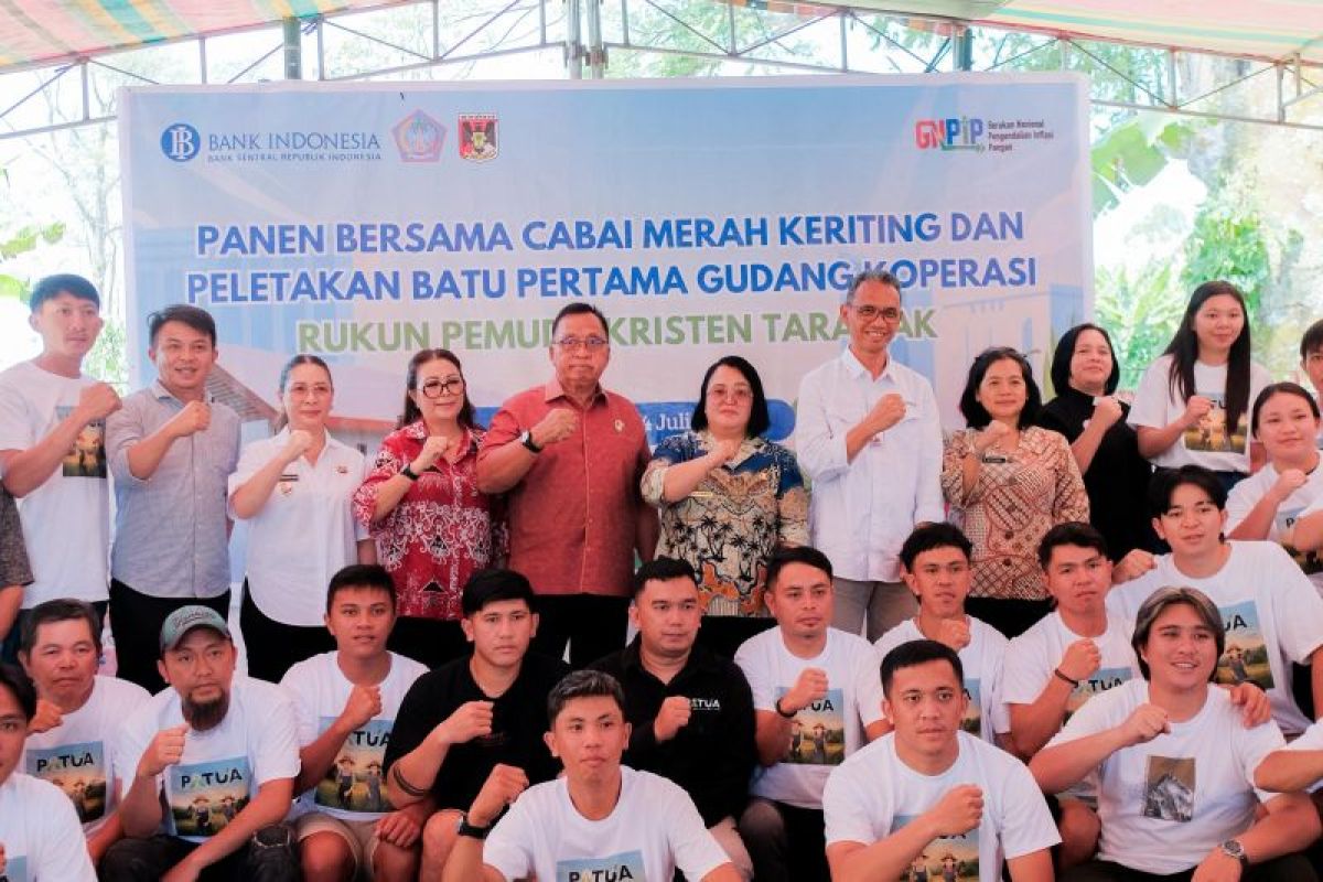 Bank Indonesia tingkatkan kualitas petani milenial di Minahasa