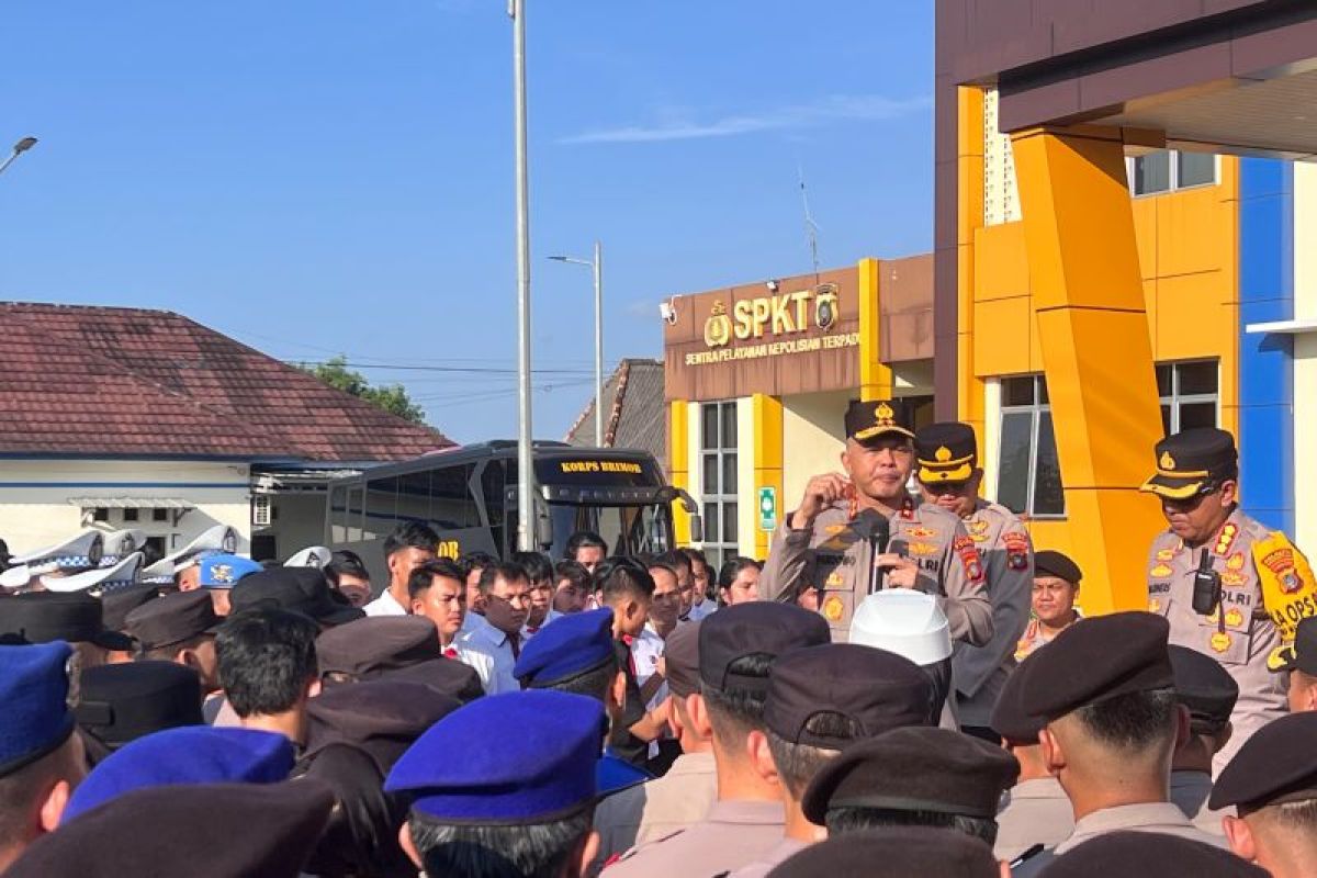 Kapolda Babel sampaikan atensi ke jajaran Polresta Pangkalpinang, salah satunya pengamanan Pilkada Ulang