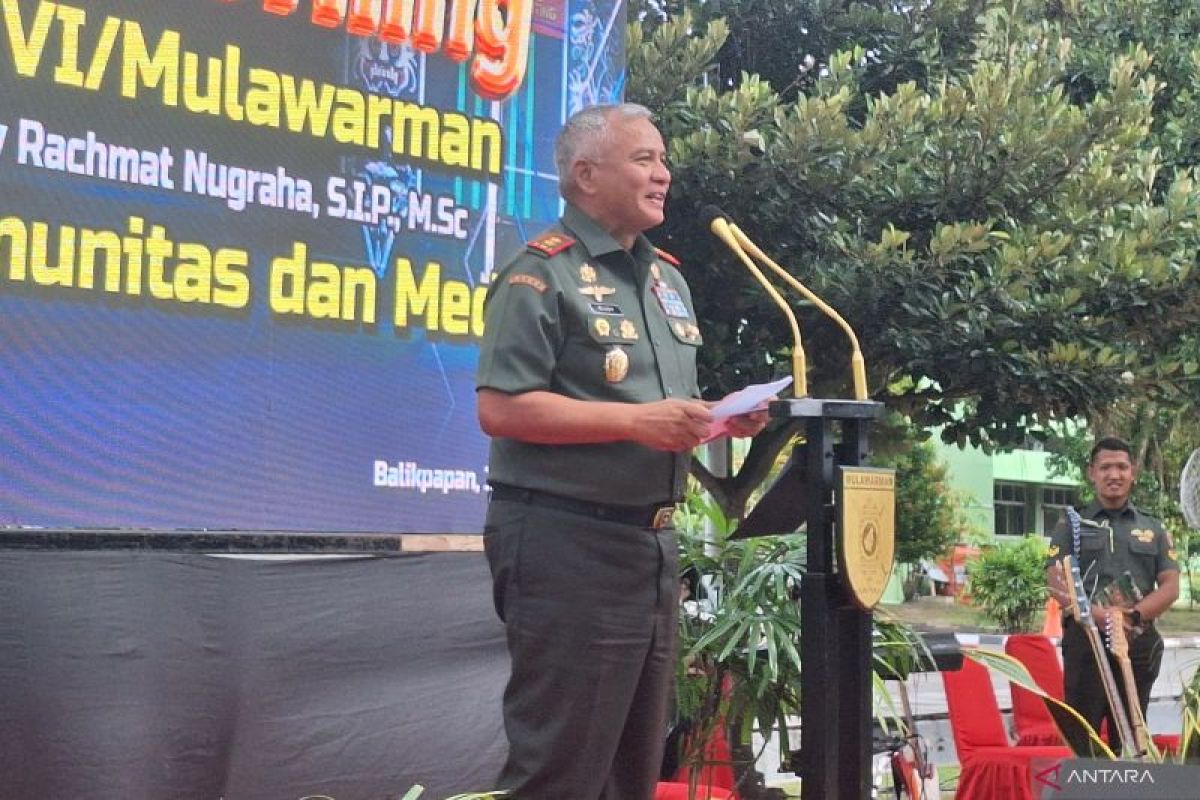 Kodam VI/Mulawarman garap 46 hektare lahan untuk sentra pangan rakyat