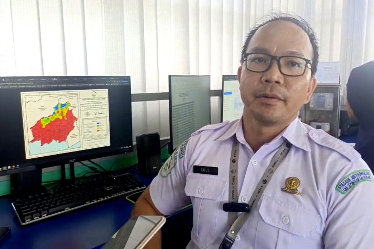BMKG ingatkan Kotim masuk zona merah rawan kebakaran