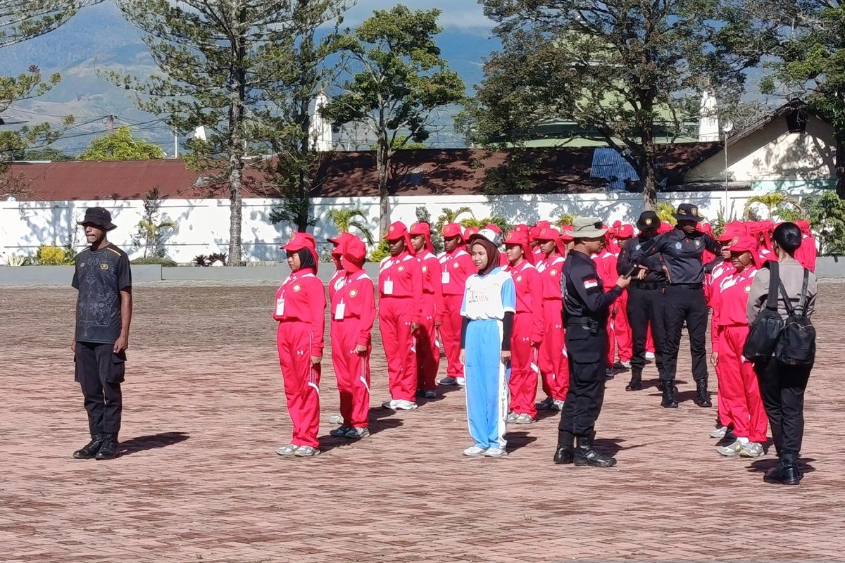 Pemkab Jayawijaya sebut 68 anggota paskibra jalani latihan intesif
