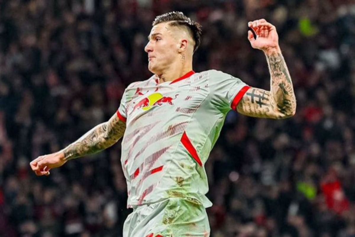 Manchester United Tancap Gas Kejar Striker Muda LB Lipzig, Benjamin Sesko