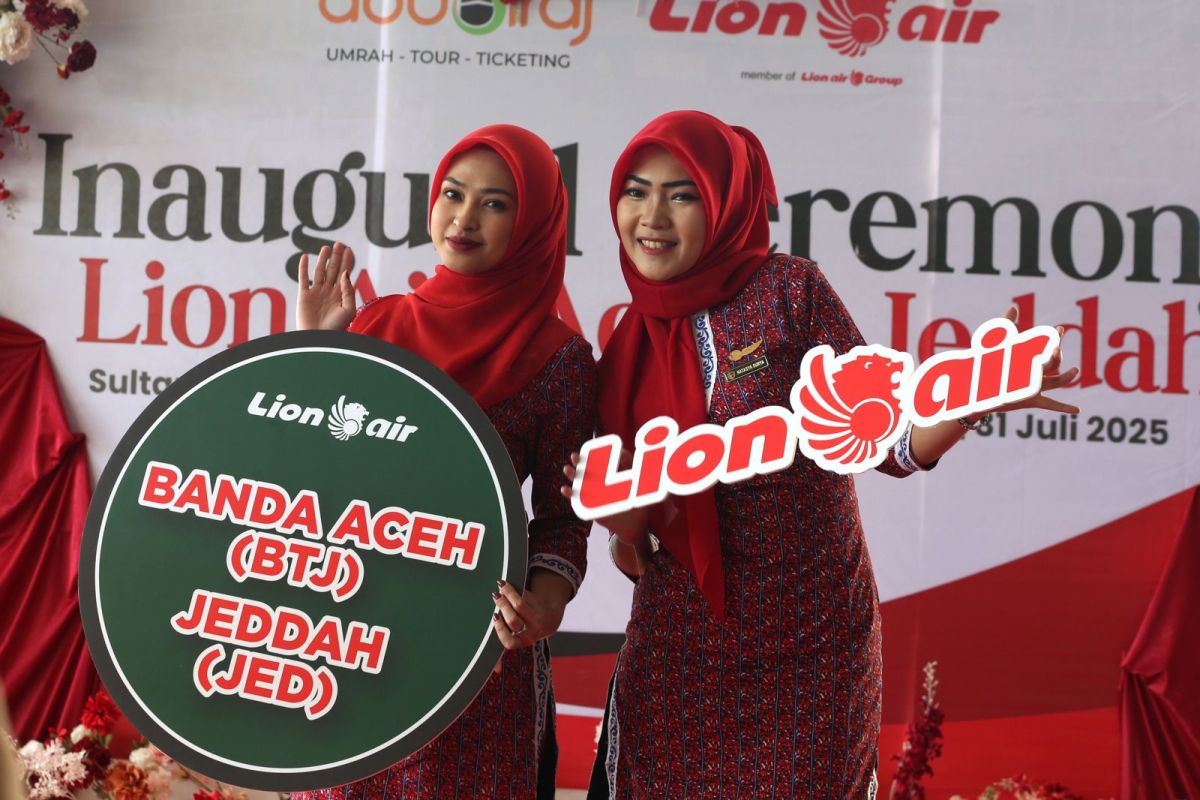Lion Air buka penerbangan umrah dari Aceh ke Jeddah