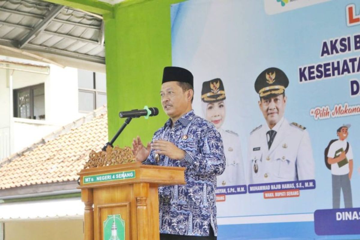 Pemkab Serang luncurkan gerakan aksi bergizi, sasar 923 madrasah