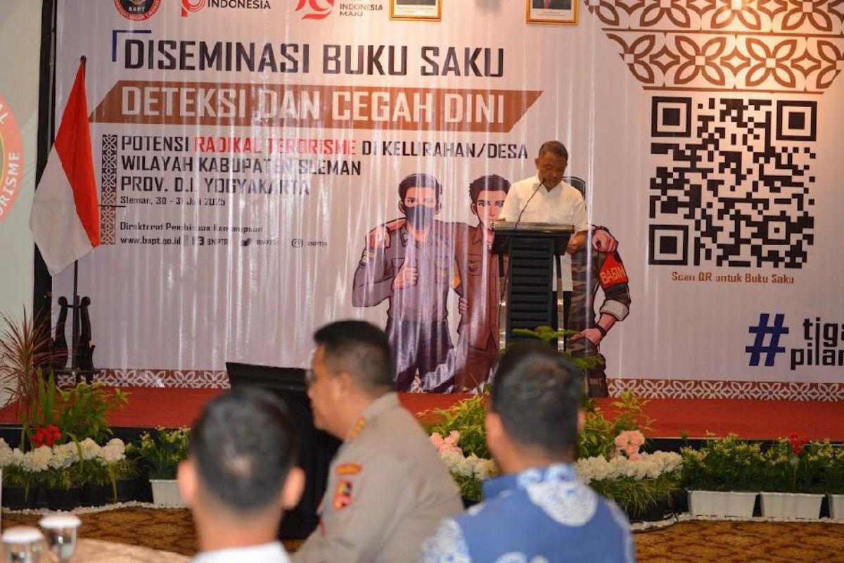 Kesbangpol Sleman : Tiga pilar jadi ujung tombak pencegahan terorisme