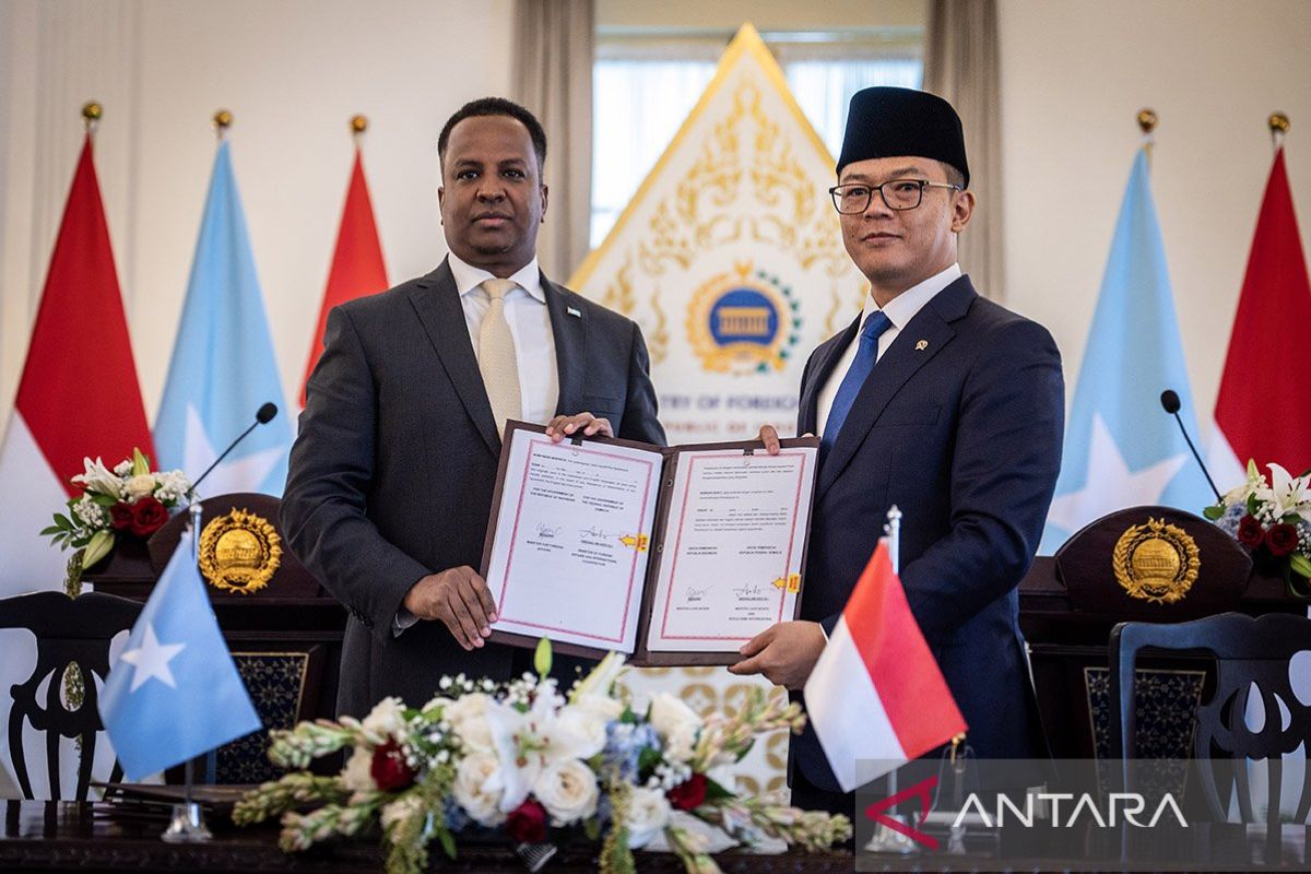 RI-Somalia teken bebas visa diplomatik, bangun hubungan Selatan Global